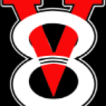 Logo empresa V8 monitoramento - Bertioga Tem